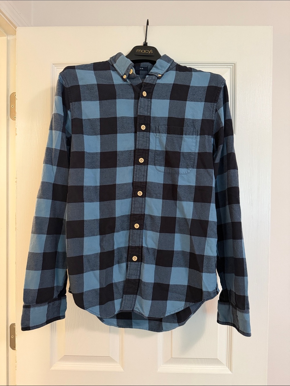 Men's Abercrombie & Fitch Long-Sleeve Button-Down Shirt